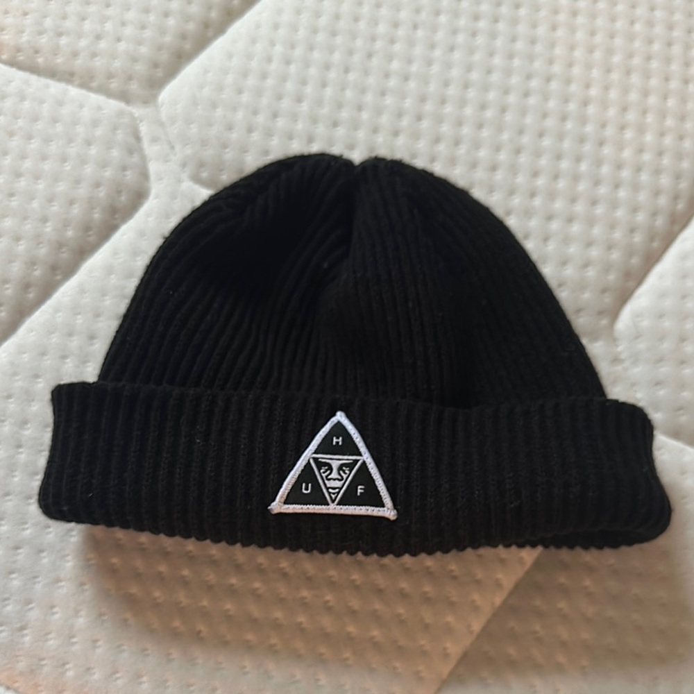 HUF Obey Black Beanie